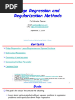 Lec20 RidgeRegression