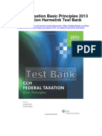 Federal Taxation Basic Principles 2013 1St Edition Harmelink Test Bank Full Chapter PDF