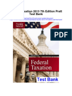 Federal Taxation 2013 7Th Edition Pratt Test Bank Full Chapter PDF
