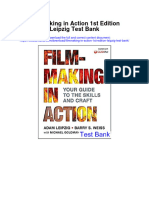 Filmmaking in Action 1St Edition Leipzig Test Bank Full Chapter PDF