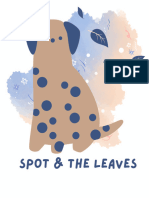Spot and The Leaves Dog Splash Art