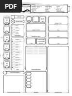 DND 5E CharacterSheet FormFillable