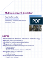 Multicomponent Distillation: Maurizio Fermeglia