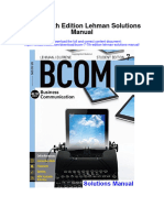 Bcom 7 7Th Edition Lehman Solutions Manual Full Chapter PDF