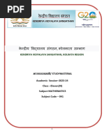 Class Xi Study Material 2023-24 by Kvs (Kolkata)