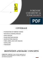 Forensic Chemistry and Toxicology - Forensic Science