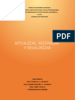 Actualizar, Reexpresar y Revalorizar 1