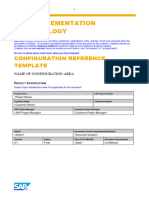 Configuration Reference Template