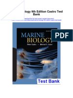 Marine Biology 9Th Edition Castro Test Bank Full Chapter PDF