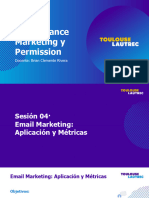 Sesión 04 - Email Marketing - Aplicación y Métricas