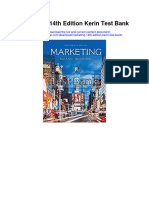 Marketing 14Th Edition Kerin Test Bank Full Chapter PDF