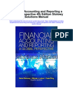 Financial Accounting and Reporting A Global Perspective 4Th Edition Stolowy Solutions Manual Full Chapter PDF