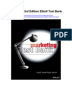 Marketing 3Rd Edition Elliott Test Bank Full Chapter PDF
