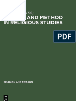 Theory and Method in Religious Studies Contemporary Approaches To The Study of Religion Subsequentnbsped 3110142546 9783110142549 Compress