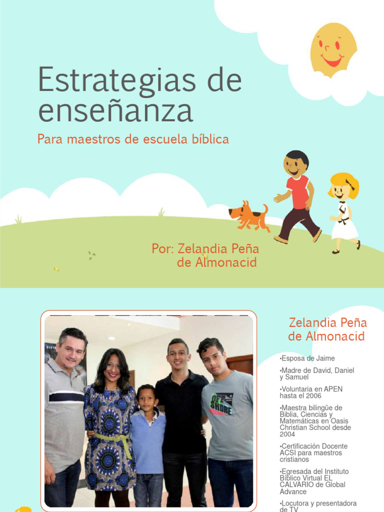 Estrategias para Maestros de Escuela Bíblica | PDF | Aprendizaje ...