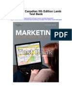 Marketing Canadian 5Th Edition Lamb Test Bank Full Chapter PDF