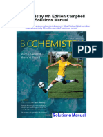 Biochemistry 8Th Edition Campbell Solutions Manual Full Chapter PDF