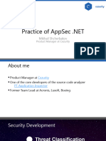Practice of AppSec