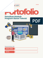 Template Portofolio Penulisan Naskah Siaran TV