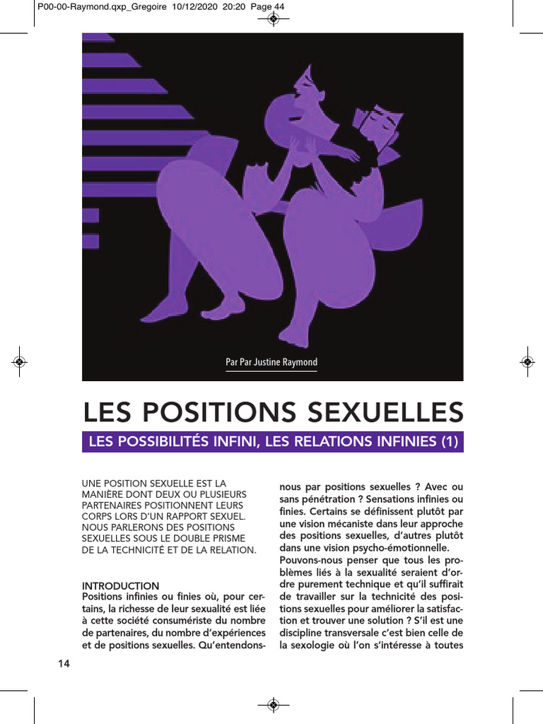 Positions Sexuelles 1 | PDF | Position sexuelle | Sexualité humaine