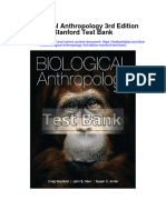 Biological Anthropology 3Rd Edition Stanford Test Bank Full Chapter PDF