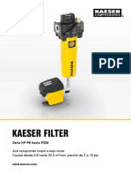 Kaeser Filter: Serie KF F6 Hasta F320