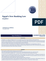 2020-11 Egypt's New Banking Law