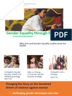 Gender Equality Through The Arts - Briefing Presentation