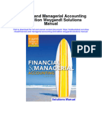 Financial and Managerial Accounting 2Nd Edition Weygandt Solutions Manual Full Chapter PDF