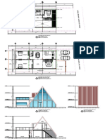 A-FRAME CABIN HOUSE PLAN AND ELEVATION Revised