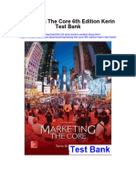 Marketing The Core 6Th Edition Kerin Test Bank Full Chapter PDF
