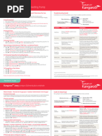Flocare Infinity Pump Alarm Guide | PDF | Manufactured Goods | Equipment