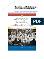 Marriages Families and Relationships 13Th Edition Lamanna Test Bank Full Chapter PDF