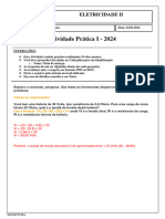 Atividade Prática I - Eletricidade Ii