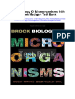 Brock Biology of Microorganisms 14Th Edition Madigan Test Bank Full Chapter PDF