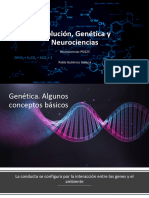 Evolución J Genética y Neurociencias - Parte 1 2024