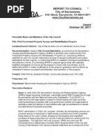 SHRA report to City Council
