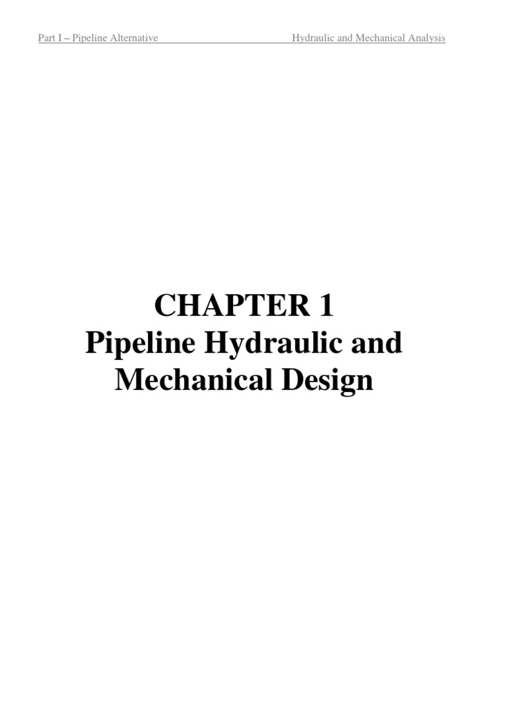 Gas Pipeline Hydraulic Design Analysis | PDF | Heat Transfer | Fluid ...