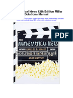 Mathematical Ideas 12Th Edition Miller Solutions Manual Full Chapter PDF