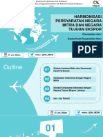 Harmonisasi Persyaratan Negara Mitra Dan Negara Tujuan Ekspor - Denpasar 110820