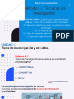 Métodos y Técnicas de Investigación-Unidad I-Primera Parte