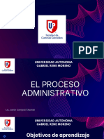 Reestructaracion - El Proceso Administrativo