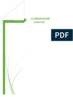 5-PHOSPHATE LE PEROXYSOME (EXERCICES)