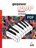 FINGERPOWER POP - PRIMER early to mid-elementary level (Poteat, James) FINGERPOWER POP - 入门级：初级到中级