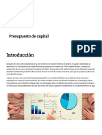 Presupuesto de Capital