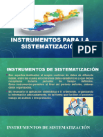 Instrumentos para Sistematizar - OVA