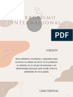 Terrorismo Internacional