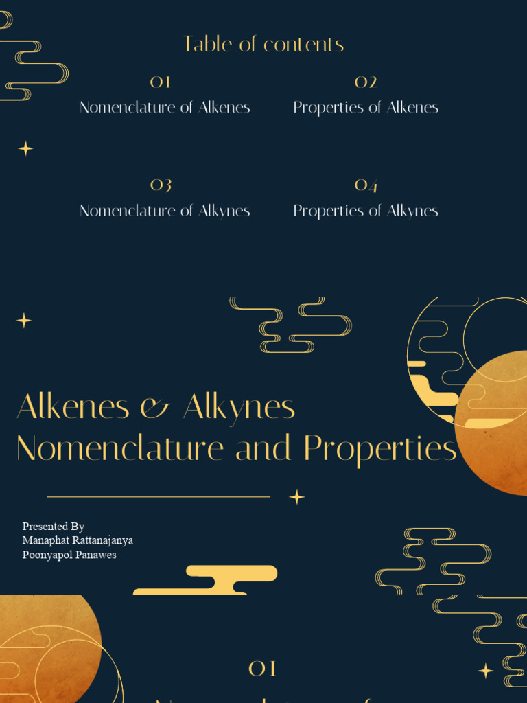 Alkenes & Alkynes Guide | PDF | Alkene | Physical Chemistry