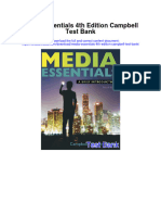 Media Essentials 4Th Edition Campbell Test Bank Full Chapter PDF