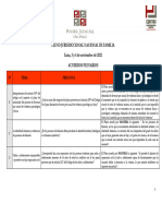 Cuadro Ejecutivo - Pleno Jurisdiccional Nacional de Familia 2022